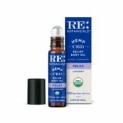 RE Botanicals Relief Body Oil CBD Topical Coupon Code