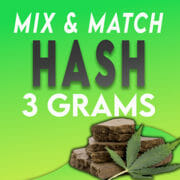 Mix & Match 3 Grams Hash Crystal Cloud 9 Promo Code