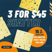 3 Grams For $45 Shatter Pack Weed Deals Promo Code