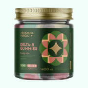 Delta 8 Full Spectrum Gummies Gold Fruity Mix – 1400MG Premium Magic CBD Discount Code