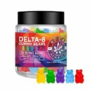 Delta 8 THC Gummy Bears – 500mg at no cap hemp co