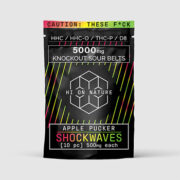 5000mg KNOCKOUT SHOCKWAVES - APPLE PUCKER HI ON NATURE DISCOUNT CODE