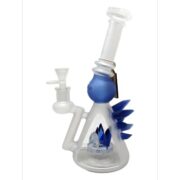 10" Cheech Crystal Takeover Rig Water Pipe With Dab Pad
