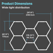 Hyperlite Hexagon Garage Lights - 5 Grid Discount Code