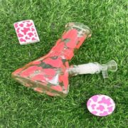 MINI PINK COW BONG canna style