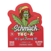 SCHMACK LIQUID DIAMONDS THC-A FRUIT MANIA GUMMIES Everything 420 Promo Code