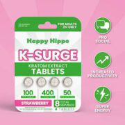 K-SURGE KRATOM EXTRACT TABLETS Happy Hippo Herbals Promo Code